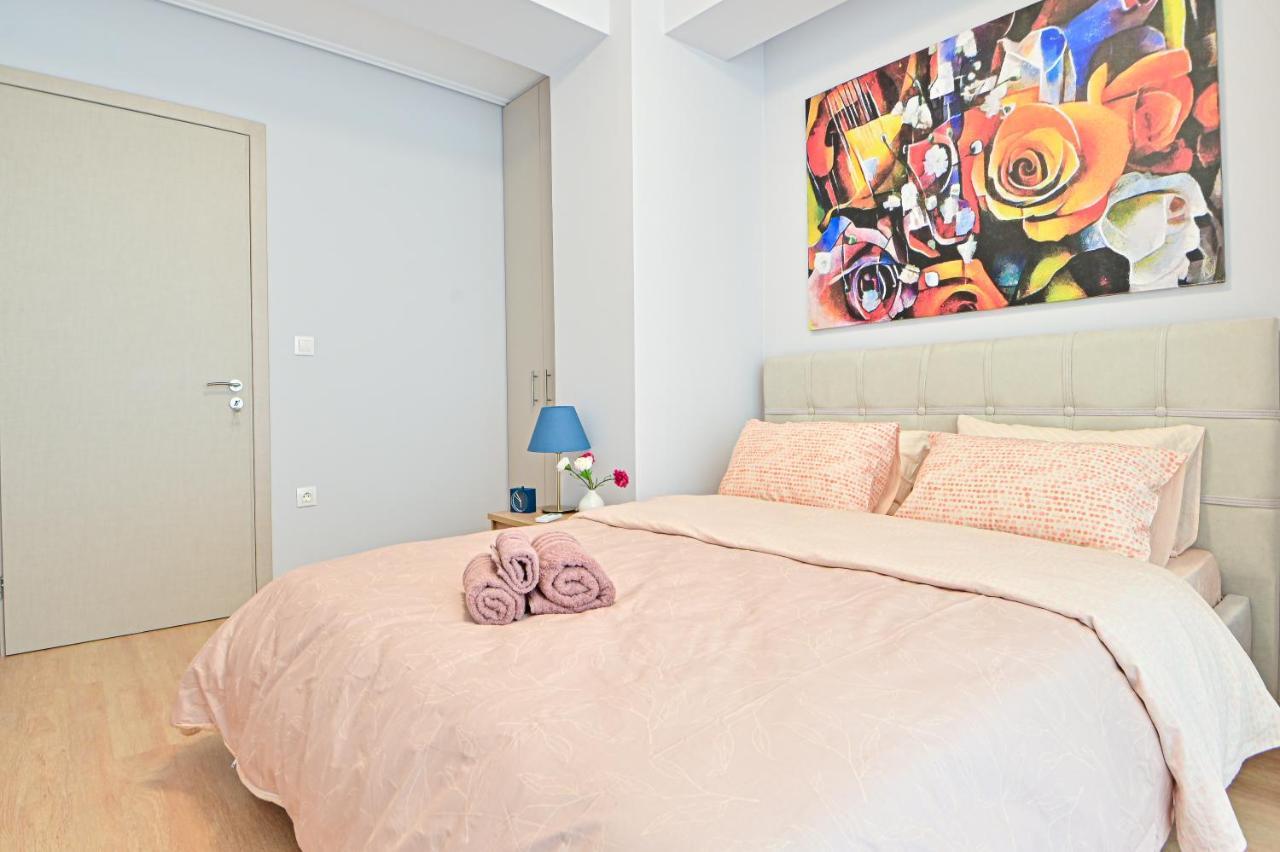 Beautiful New Apartment 5 Min From Piraeus Port Luaran gambar