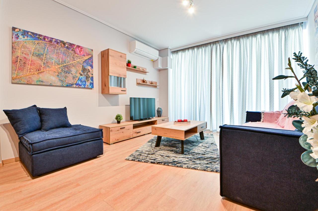 Beautiful New Apartment 5 Min From Piraeus Port Luaran gambar