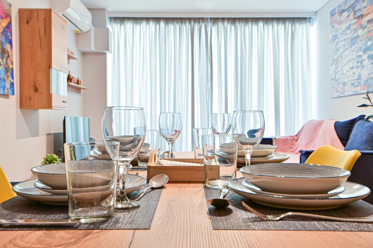 Beautiful New Apartment 5 Min From Piraeus Port Luaran gambar