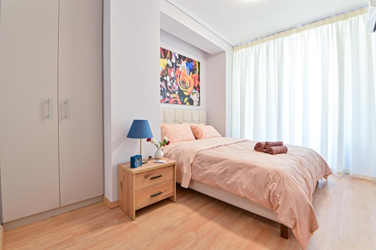 Beautiful New Apartment 5 Min From Piraeus Port Luaran gambar
