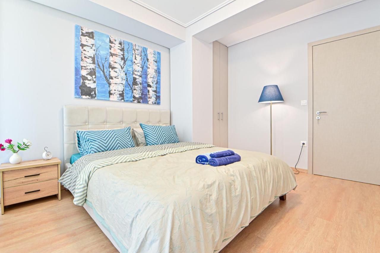 Beautiful New Apartment 5 Min From Piraeus Port Luaran gambar